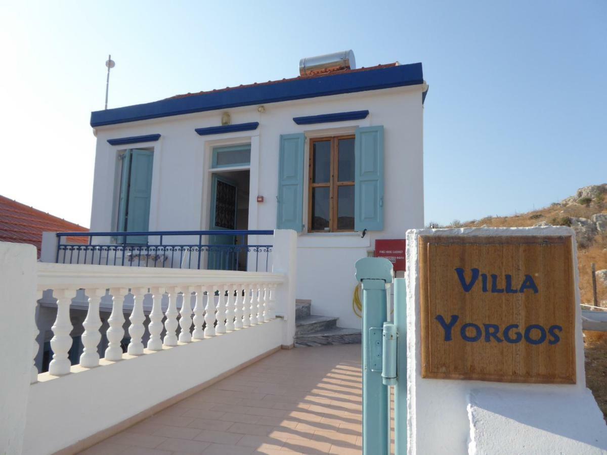 Villa Yorgos Chalki Town Exterior foto